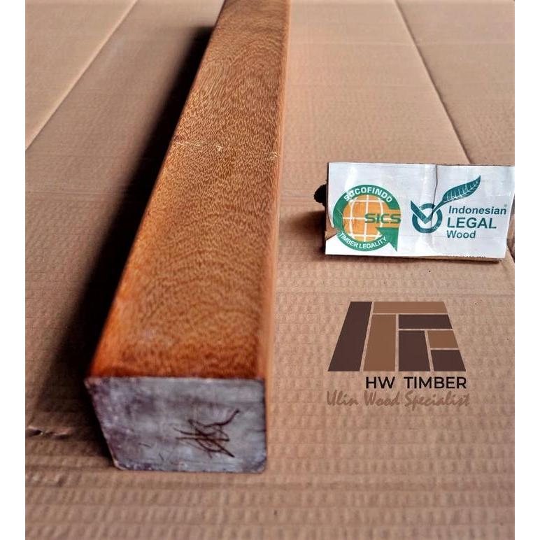 Promo Kayu Balok Ulin Kalimantan 6Cm X 6Cm X 200Cm Halus 4 Sisi Sale