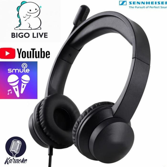 Headset Mic Earphone Sennheiser Khusus Karaoke Di Hp Smule Youtube Terjamin
