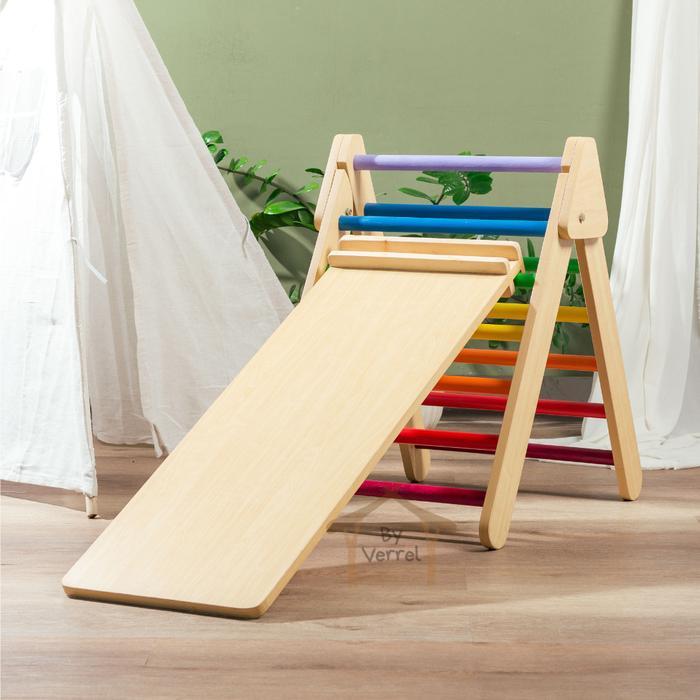 Pikler Triangle [Premium] / Tangga Manjat Anak /Wooden Pikler Triangle