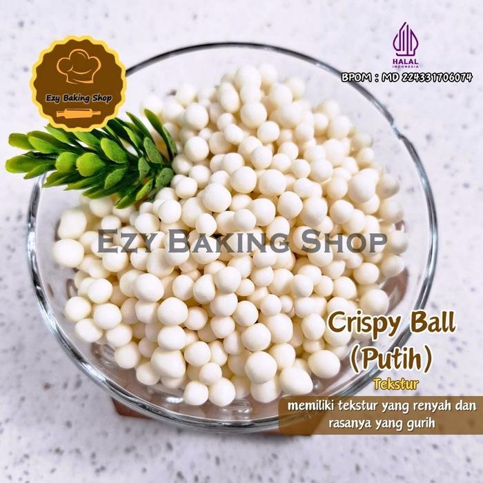 "New" Crispy Ball 100gr - Coklat biskuit warna warni