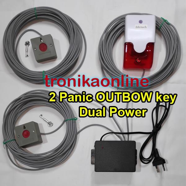 Diskon 2 Panic Button Alarm Set Tombol Panik Darurat Emergency Rumah Sakit