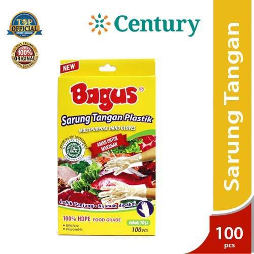 Bagus Sarung Tangan Plastik 100'S / Sarung Tangan / Pelindung Tangan *