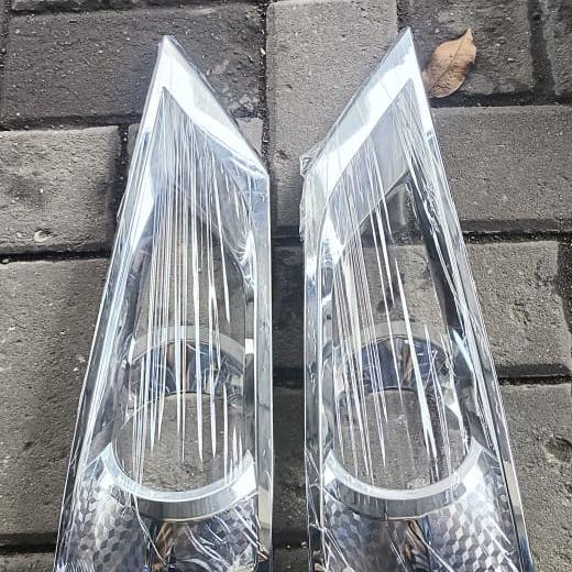 Daihatsu Sigra Cover Lampu Kabut JSL Aksesoris/Fog Lamp Cover Chrome