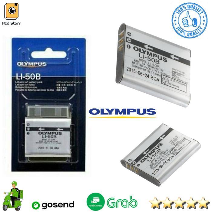 Baterai Olympus Li-50B For Charger Li-50C Battery Camera Kamera Tbk