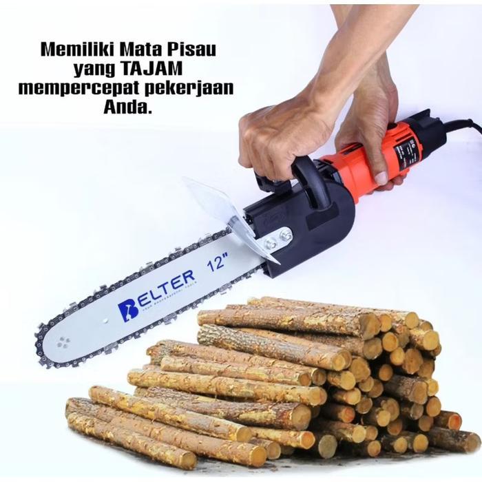 ADAPTOR GERGAJI MINI GERINDA TANGAN / ADAPTOR CHAINSAW KONVERTER ADAPTER GERINDA / CHAINSAW ADAPTER