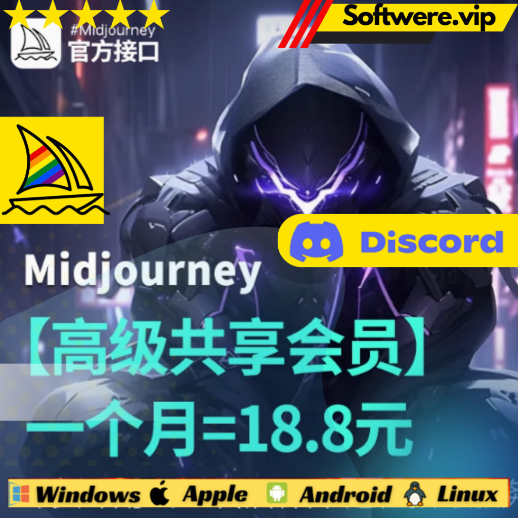 Midjourney Pro Premium Unlimited 14 Hari Domestic | AI Art Terlaris