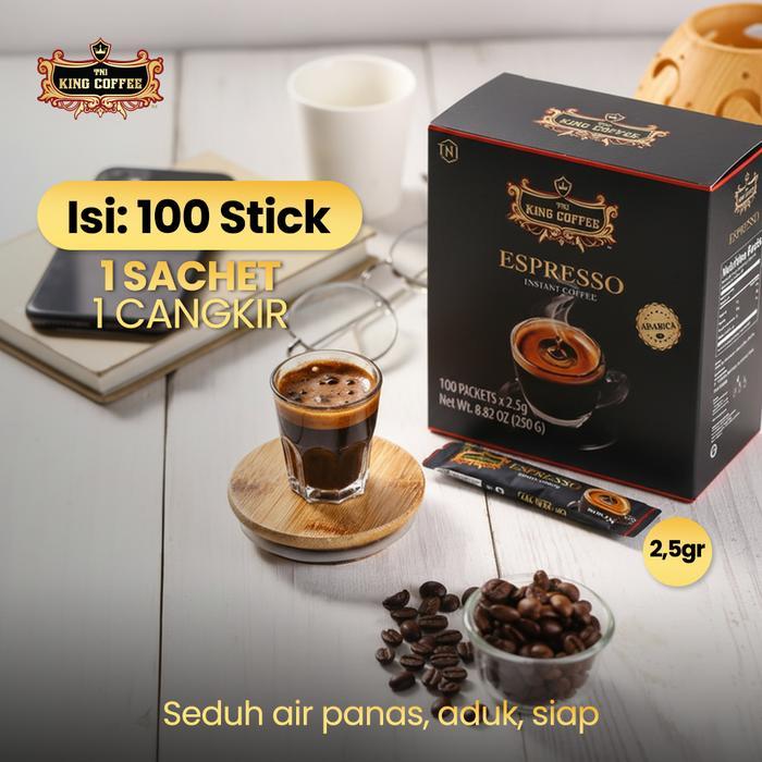 Kopi Instan Import Vietnam Tanpa Ampas Espresso Trung Nguyen King Coffee - Sugar Free