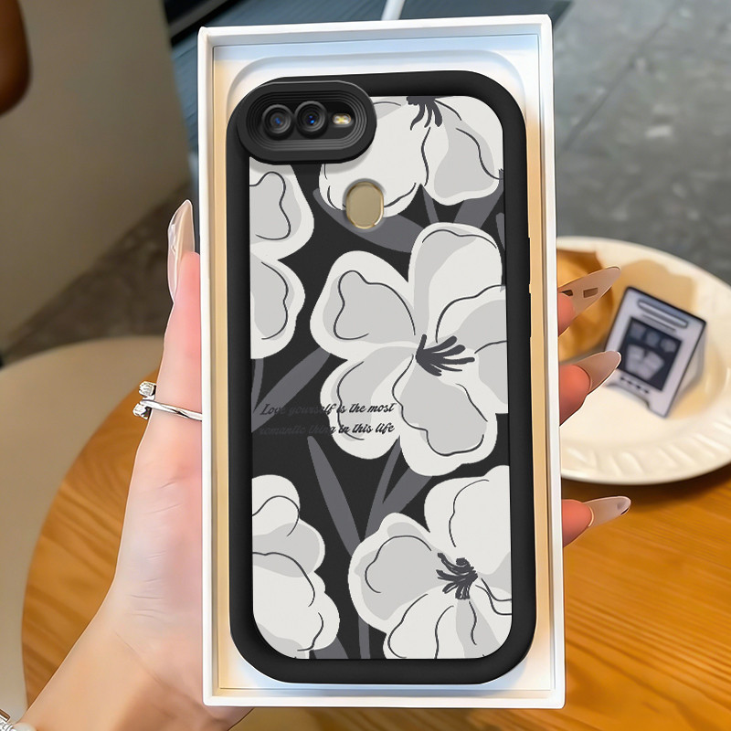 Casing Hp untuk OPPO A7 A5s A12 A12s A11K Case Casing HP Softcase silikon anti sidik jari anti patah