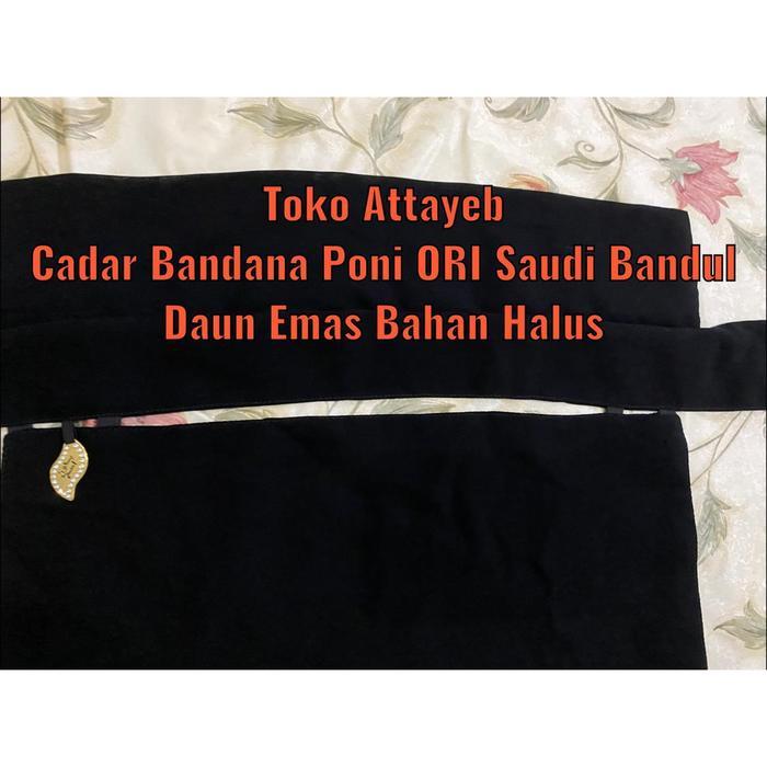 Niqab Bandana Poni Bandul Ori Saudi Terjamin