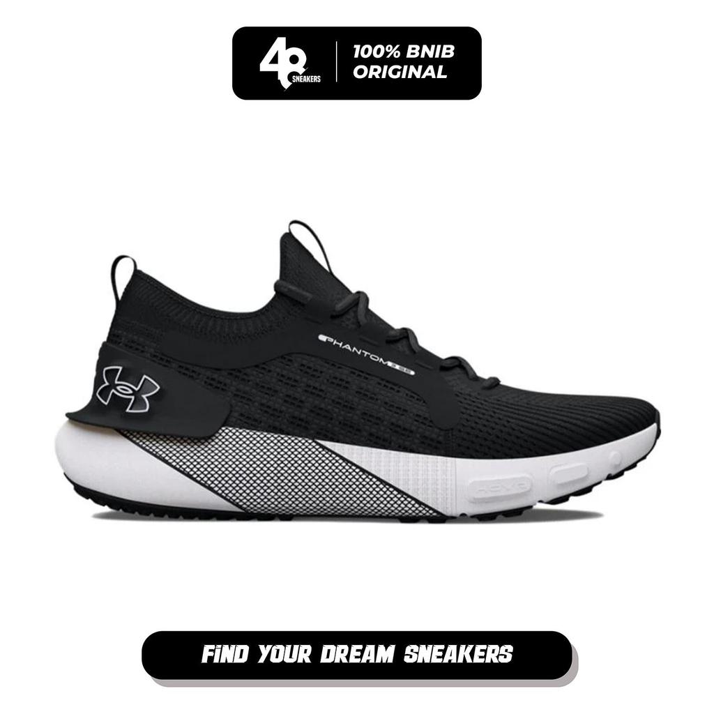 Sepatu Sneakers Wanita Hovr Phantom 3 Se Black White (3026584-002) Original