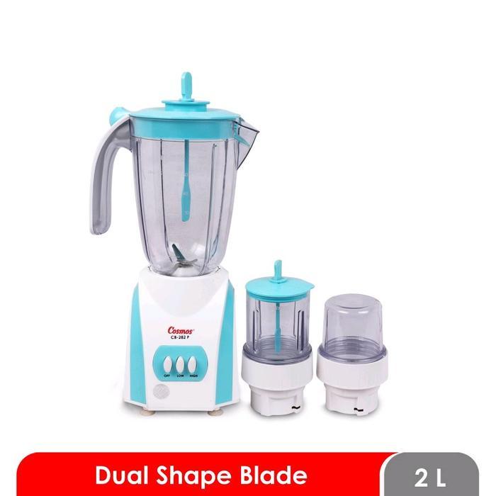 Terlaris Blender Cosmos Cb-282P / Cb282 P Belender Gelas Plastik 380 Watt 2 Liter