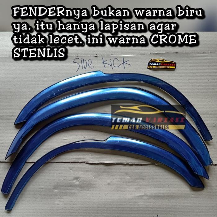 FENDER TRIM LIST LIS ATAS BAN MOBIL SUZUKI VITARA SIDEKICK STENLISS TERBAIK