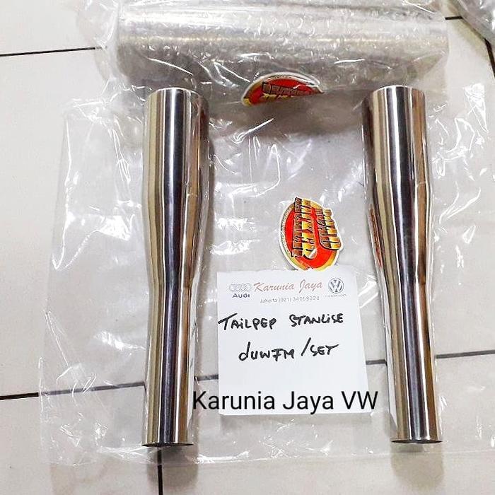 TAIL PIPE KNALPOT MODEL TEROMPET MOBIL VW DI PART VW SPAREPART VW