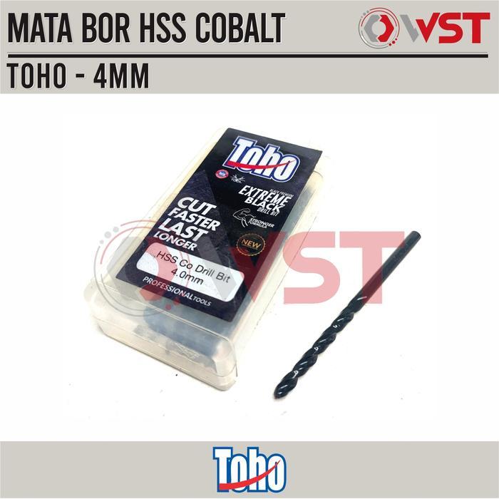 TOHO Mata Bor Stainless 4mm / Mata Bor Besi / Mata Bor HSS COBALT