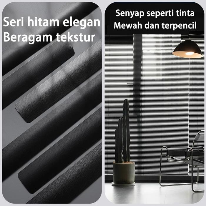 Venetian Blind Sharp Point Aluminium Tirai Modern Tirai Outdoor Horizontal Blind Aestethic Tahan