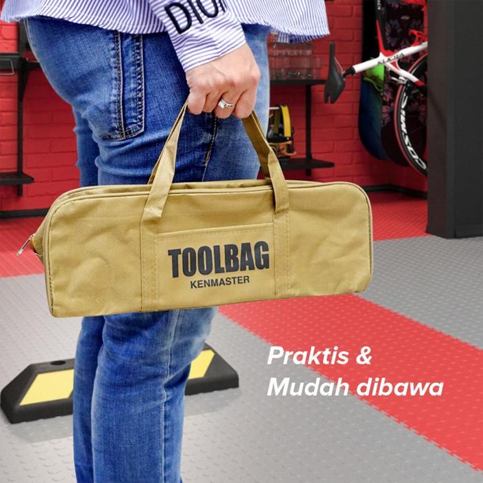"New" Tool Bag - Kenmaster Tas Perkakas - Tas Kunci Motor/Mobil