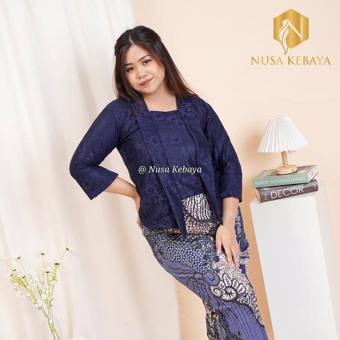 Sale- Nusa Kebaya Atasan Kebaya Kutubaru Jumbo Kebaya Kutubaru Big Size Kebaya Ld 120-140 Kebaya