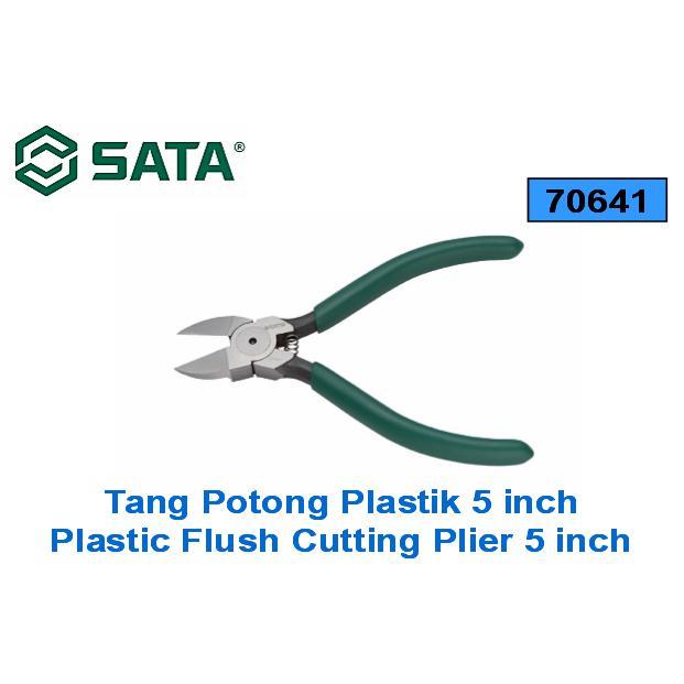 Broco - Tang Potong Plastik 5 Inch - Plastic Flush Cutting Plier 70641 Sata