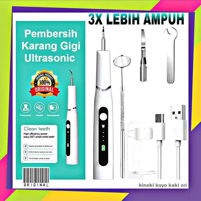 alat pembersih karang gigi ultrasonic dental scaling sonic elektrik