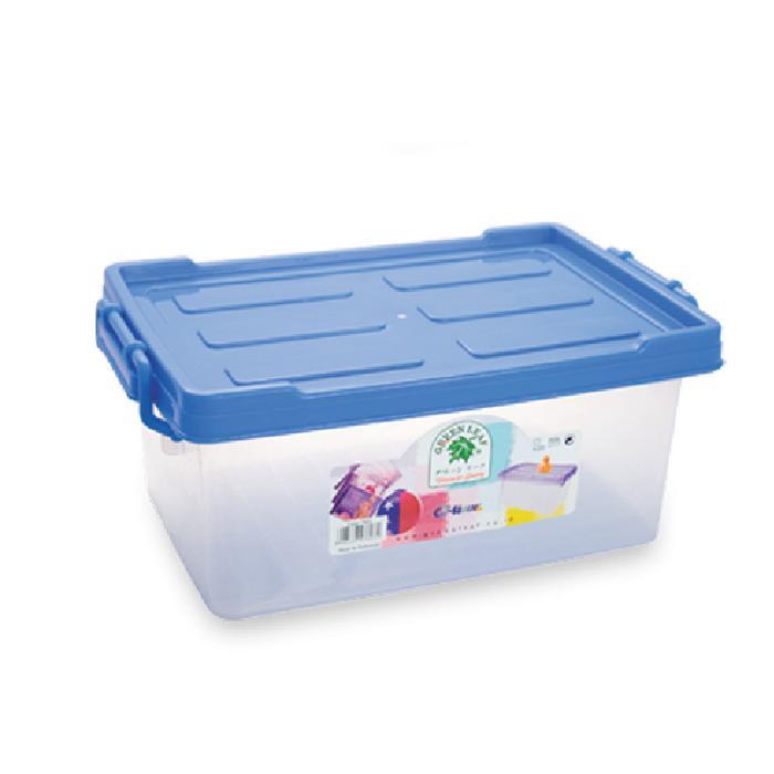 Box Container 5,5 Liter Green Leaf 7803 / Tempat Penyimpanan Q-Seven