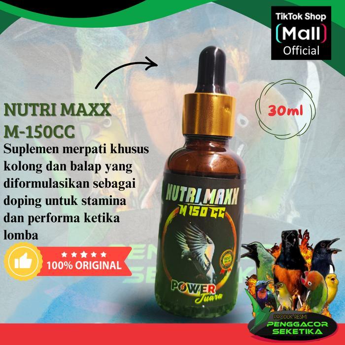 Suplemen merpati Nutrimax M 150 Cc Merpati Kolong balap juara