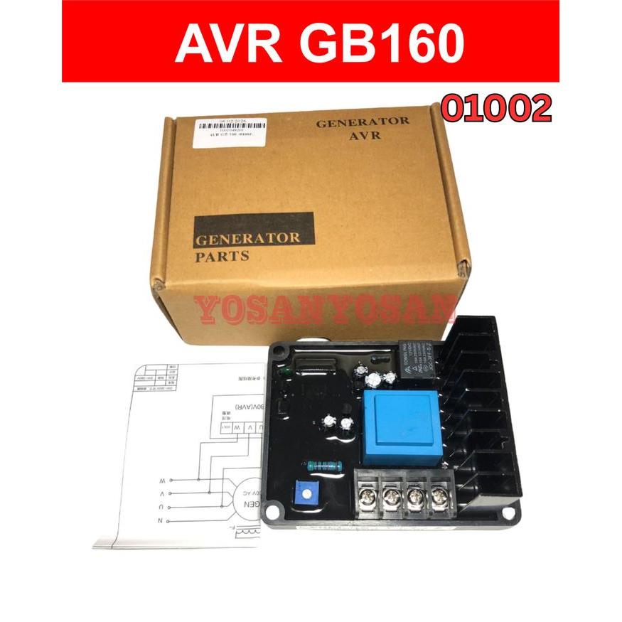 NEW SERIES AVR BRUSH GENERATOR UNIVERSAL GB160 GB-160 GB 160 AVR GENSET UNIVERSAL