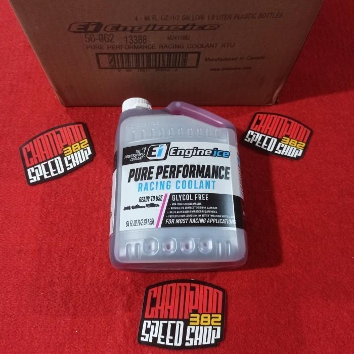 Air Radiator ENGINE ICE Pure Performance Racing Coolant 1.89L Ninja 250FI 250 FI 2013-2017 OLD