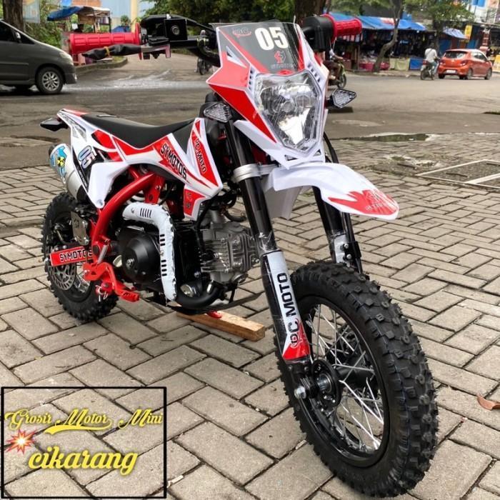 Promo MOTOR MINI TRAIL 50CC SYMOTOS LAMPU RING 1210 MESIN 4TAK Diskon