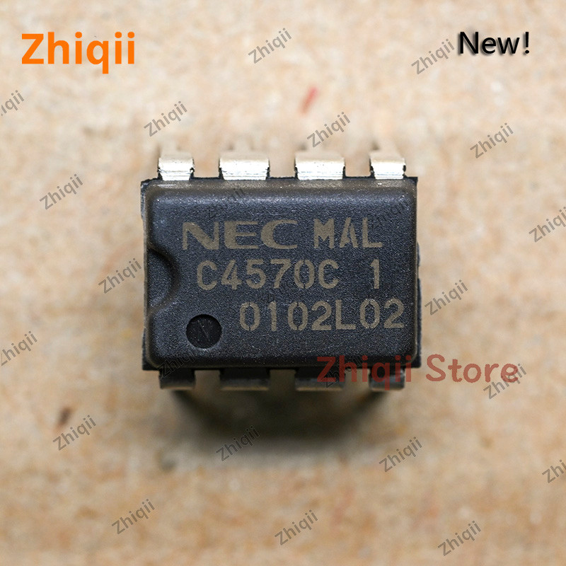 10pcs/30pcs NEC C4570C Original new UPC4570C DIP-8 IC Dual Operational Amplifier MALAYSIA UPC4570