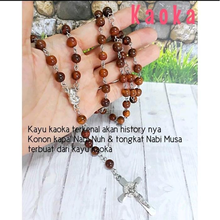 Kalung Rosario Kayu Kaoka Tbk