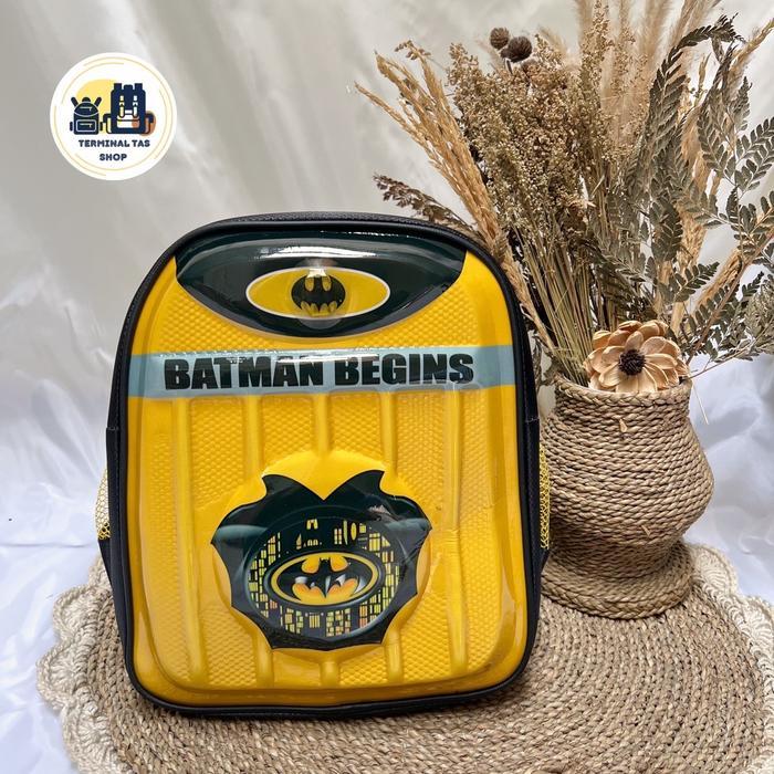Best Seller Tas Anak Karakter Batman 3D Ber Led Tas Punggung Fashion Tas & Koper Original