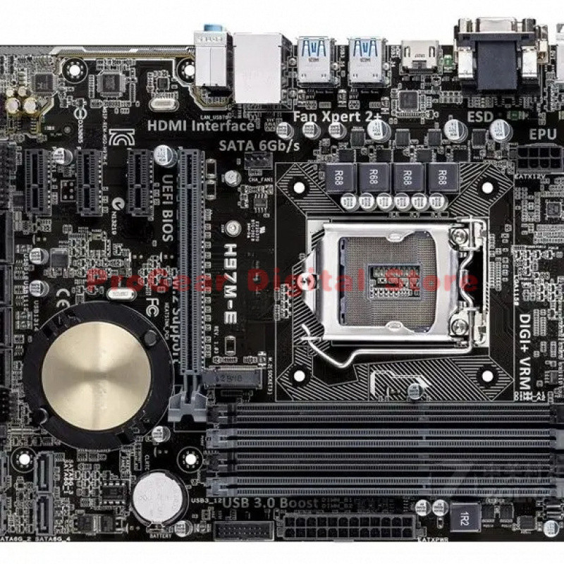 Used for ASUS H97M-E LGA1150 mATX DDR3 Motherboard with M.2 Slot Supports i7-4790K