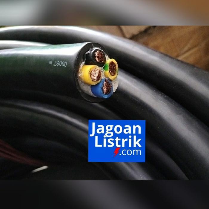 Supreme Kabel Nyyhy 4X25 Mm Kabel Listrik Serabut Nyyhy 4 X 25 Mm Hitam (Per Meter)