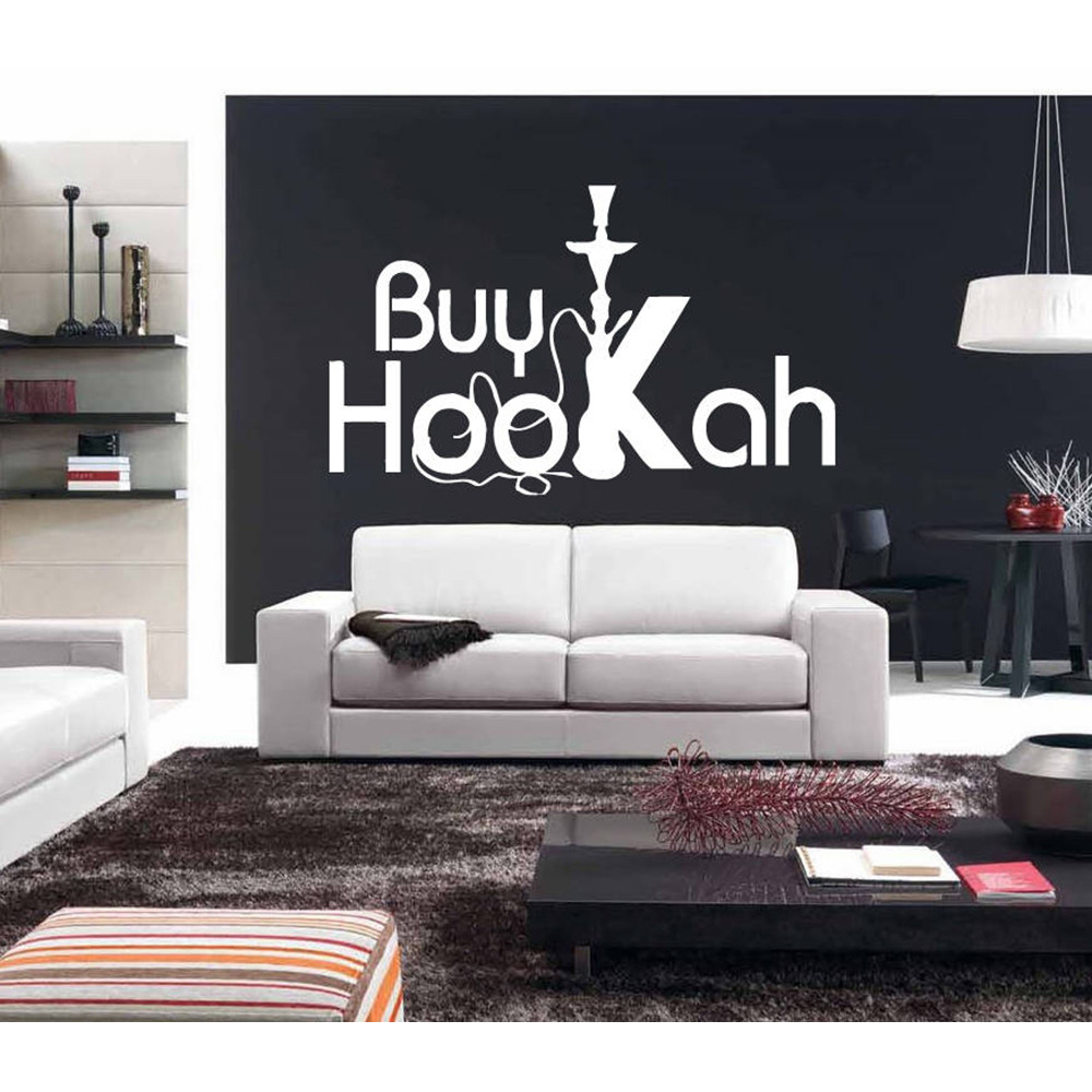 Shisha Wall Decal Buy Hookah Lounge Logo Chill Smoke Room Wall Decor Vinyl Sticker Bedroom Design Re