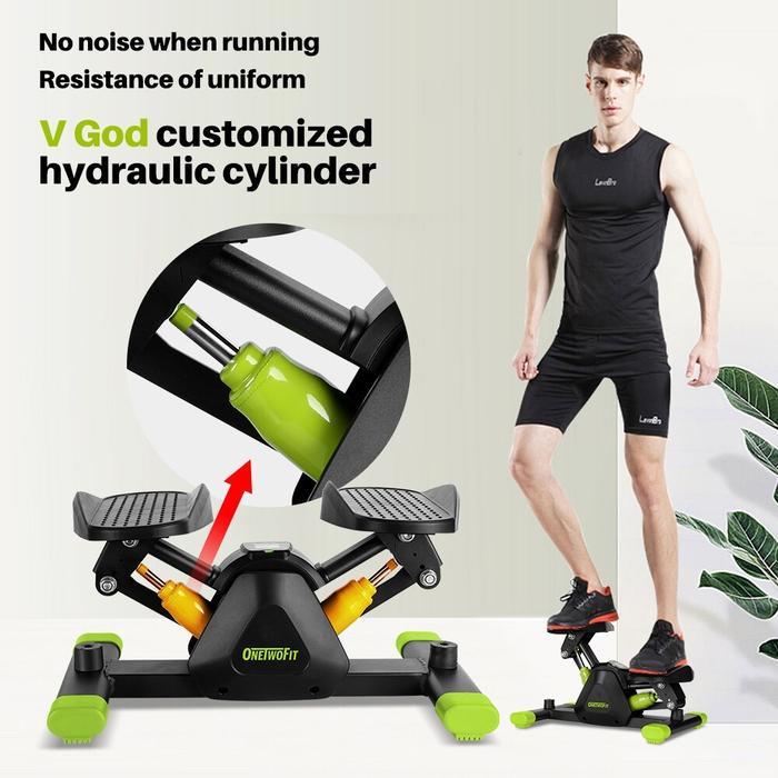 BoomingMini Stepper Fitness Machine Stepping Leg Exercise Machine Gym Fitness Tools Air Climber