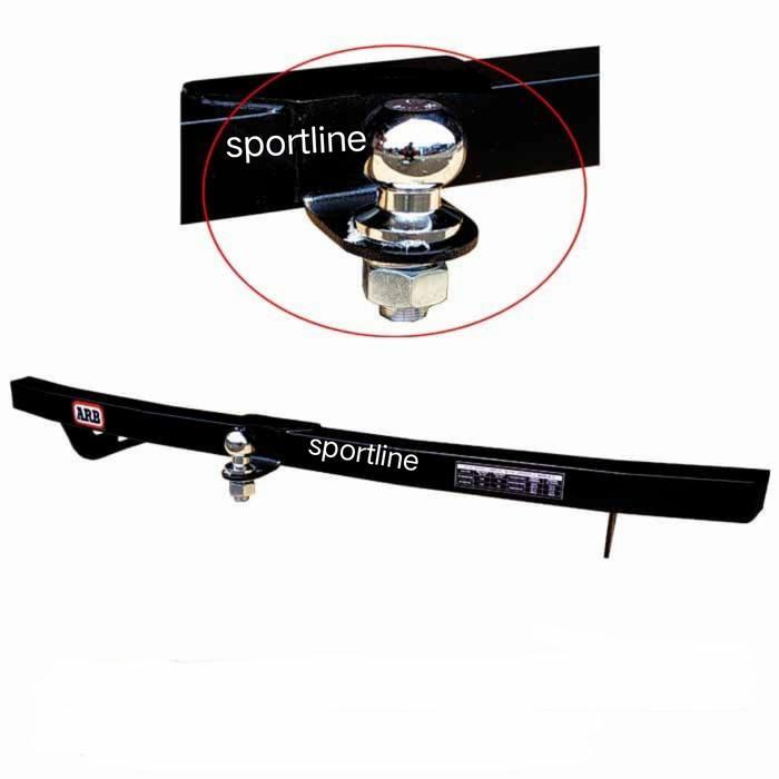 bumper pengaman belakang towing bar arb innova 2004 - 2015
