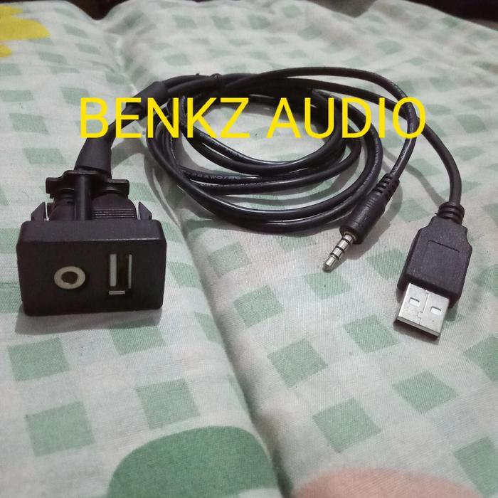 Port Kabel Aux Usb Extension Head Unit Pioneer Untuk Di Toyota Vios