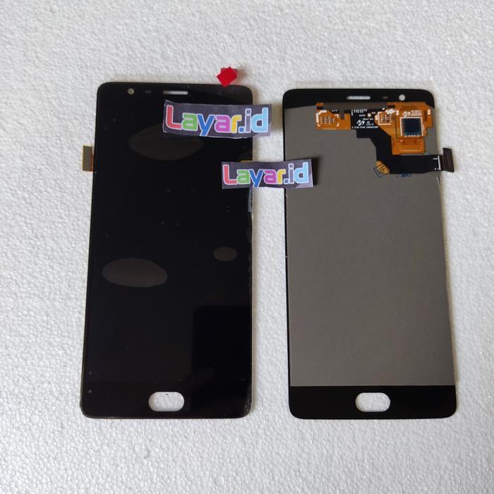 LCD TOUCHSCREEN ONEPLUS 3 / 3T BLACK ORIGINAL *