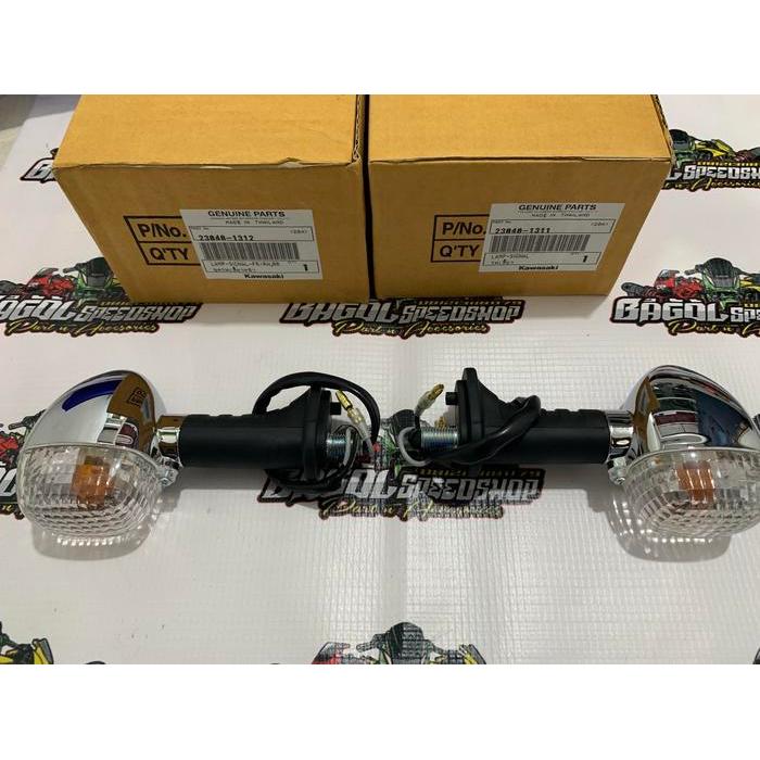 Lampu Sein Sen Riting Set Ninja R 150 Original Kawasaki
