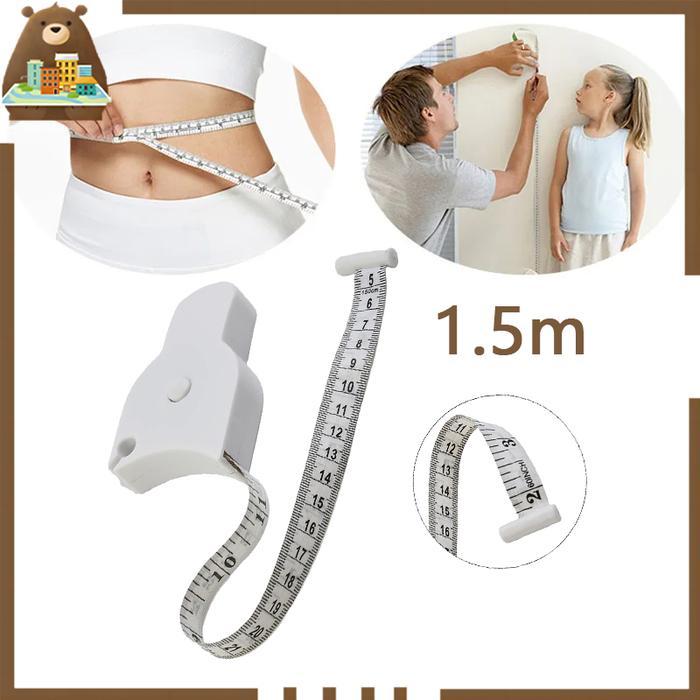 150cm Meteran Lingkar Meteran Untuk Mengukur Badan Meteran Baju Alat Ukur Badan Alat Meteran Badan