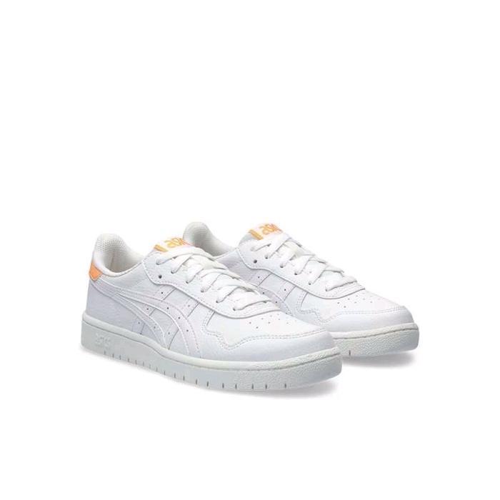 Sepatu Sneakers Casual Wanita Asics Japan S White Bright Sunstone 1202A118.124