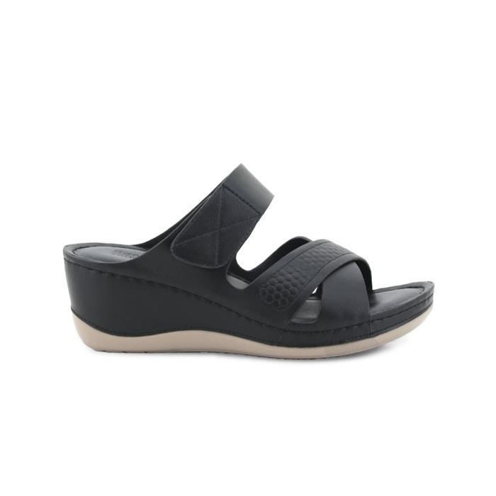BATA COMFIT - CLAIRE "Comfit Cushion" Sendal Wedges Wanita - Sandal Cewek