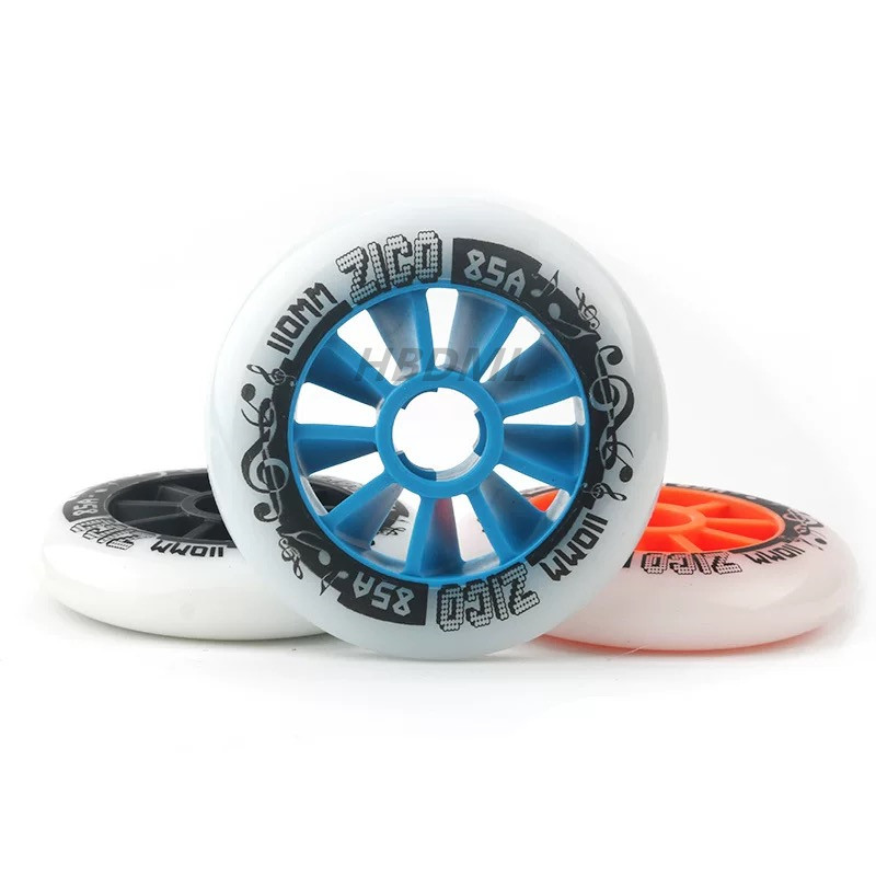 90/100/110/125mm Inline Skate Wheels 83A/85A Speed Skates Wheel Professional Road Roller Skate