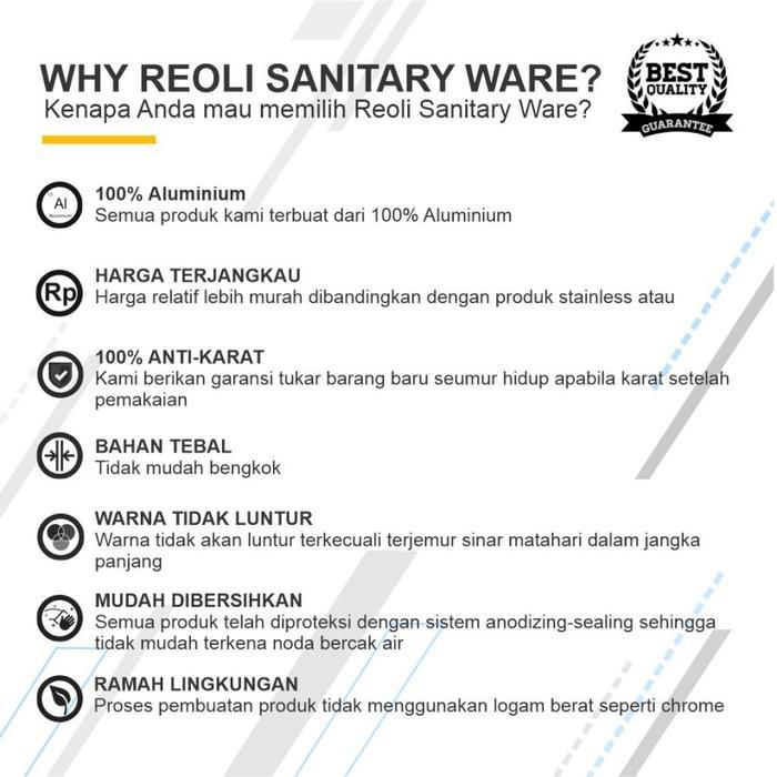 Hand Shower Mandi REOLI 1302 PL-CR
