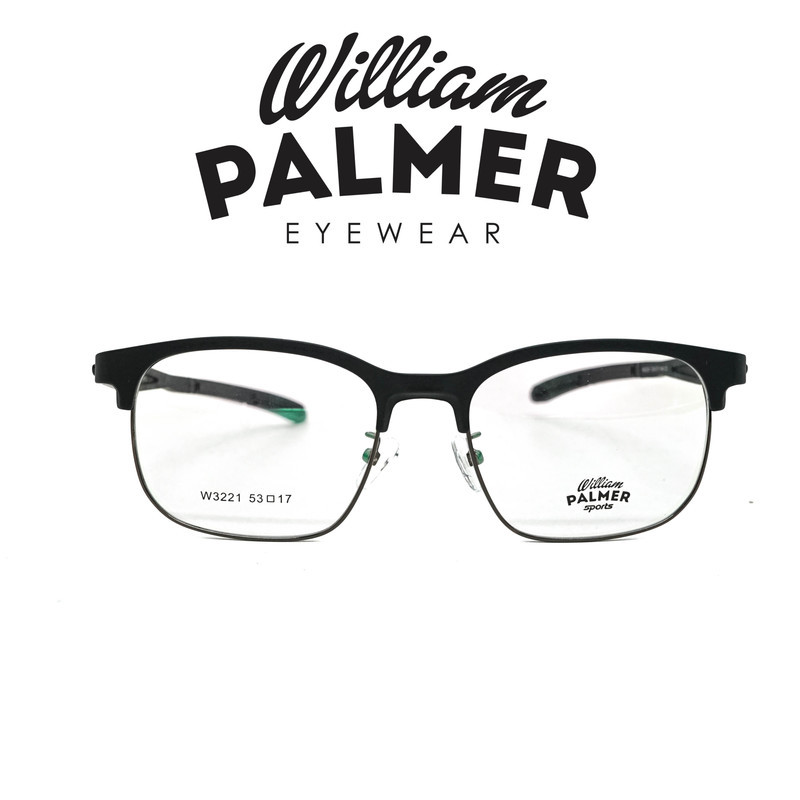 William Palmer Kacamata Pria Wanita Sport 3221 C1 Black