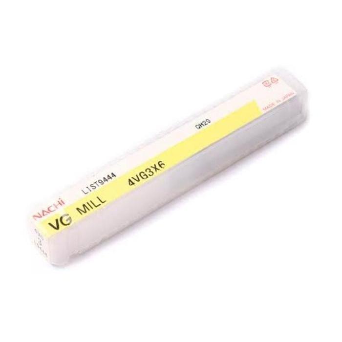 Nachi Endmill Carbide / End Mill 4 Flute Semua Ukuran / Endmill Carbide 4Mm / Endmill Carbide 6Mm /