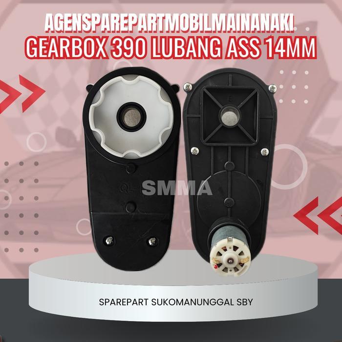 Gearbox Mobil Aki Dinamo 390/380 12volt Diameter as 14mm Merk QL-1 Mobil Mainan model Kembang 6