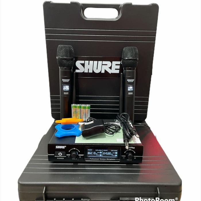 Mic Wireless Shure Ulx9 Plus / Ulx 9 Plus 2 Mic Handle Free Koper