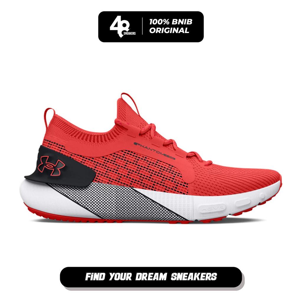 Sepatu Sneakers Pria Hovr Phantom 3 Se Red (3026582-602) Original
