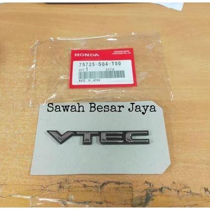 EMBLEM LOGO VTEC HONDA JAZZ GD3 CITY GD8 2003 2004 2005 2006 2007 2008 . CITY Z 1999-2002 . CIVIC ES